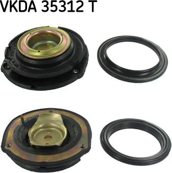 SKF VKDA 35312 T - Опора стойки амортизатора, подушка autodif.ru