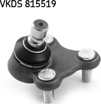 SKF VKDS 815519 - Шаровая опора, несущий / направляющий шарнир autodif.ru