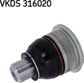 SKF VKDS 316020 - Шаровая опора, несущий / направляющий шарнир autodif.ru