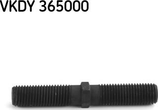 SKF VKDY 365000 - Ремкомплект, осевой шарнир рулевой тяги autodif.ru