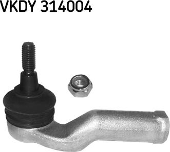 SKF VKDY 314004 - наконечник рулевой правый!\ Ford Focus 1.4-1.604>/C-Max 03> autodif.ru