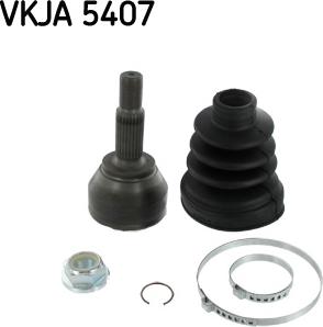 SKF VKJA 5407 - Шарнирный комплект, ШРУС, приводной вал autodif.ru