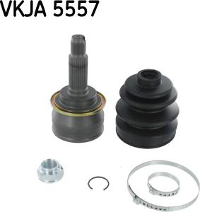 SKF VKJA 5557 - Шарнирный комплект, ШРУС, приводной вал autodif.ru
