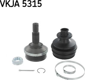SKF VKJA 5315 - Шарнирный комплект, ШРУС, приводной вал autodif.ru