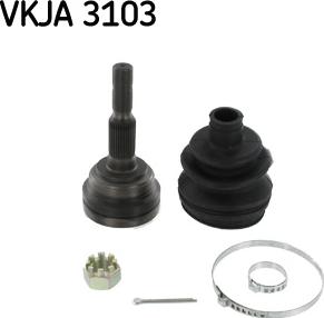 SKF VKJA 3103 - Шарнирный комплект, ШРУС, приводной вал autodif.ru