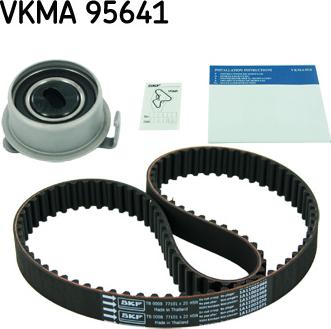 SKF VKMA 95641 - Комплект зубчатого ремня ГРМ autodif.ru
