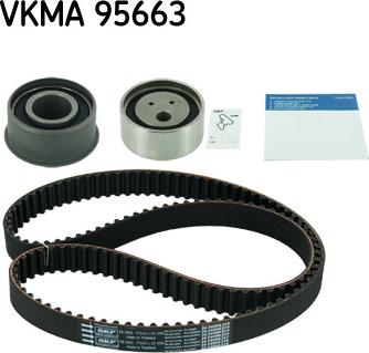 SKF VKMA 95663 - Комплект зубчатого ремня ГРМ autodif.ru