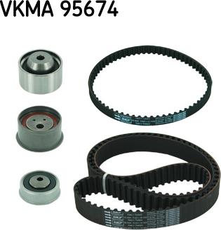 SKF VKMA 95674 - Комплект зубчатого ремня ГРМ autodif.ru