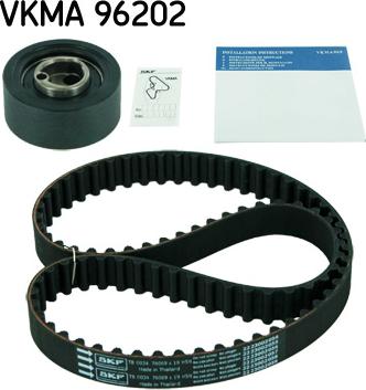 SKF VKMA 96202 - Комплект зубчатого ремня ГРМ autodif.ru