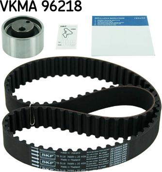 SKF VKMA 96218 - Комплект зубчатого ремня ГРМ autodif.ru