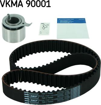 SKF VKMA 90001 - Комплект зубчатого ремня ГРМ autodif.ru
