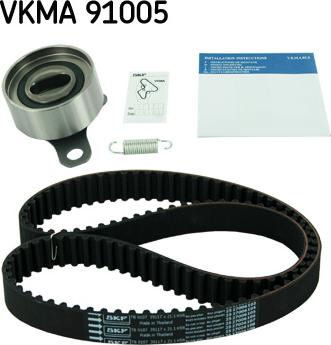 SKF VKMA 91005 - Комплект зубчатого ремня ГРМ autodif.ru