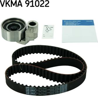 SKF VKMA 91022 - Комплект зубчатого ремня ГРМ autodif.ru
