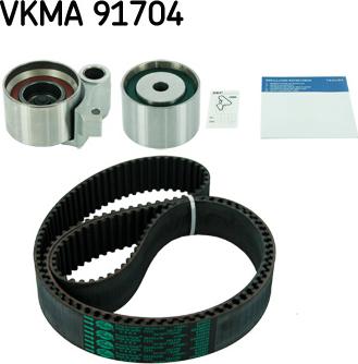 SKF VKMA 91704 - Комплект зубчатого ремня ГРМ autodif.ru
