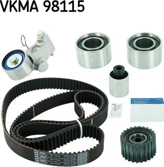 SKF VKMA 98115 - Комплект зубчатого ремня ГРМ autodif.ru