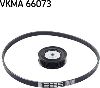 SKF VKMA 66073 - Поликлиновый ременный комплект autodif.ru