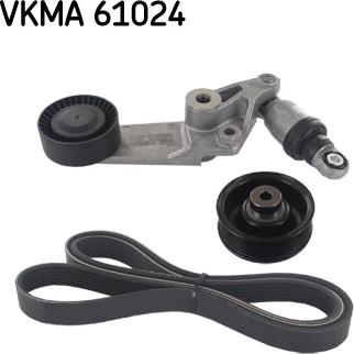SKF VKMA 61024 - Поликлиновый ременный комплект autodif.ru