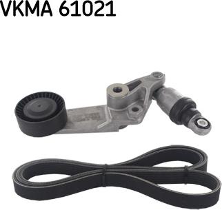 SKF VKMA 61021 - Поликлиновый ременный комплект autodif.ru