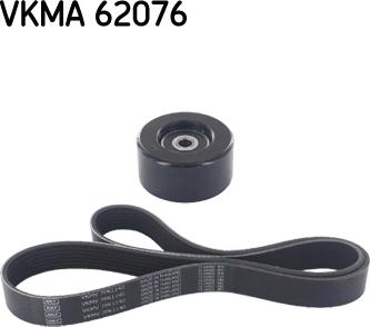 SKF VKMA 62076 - Поликлиновый ременный комплект autodif.ru