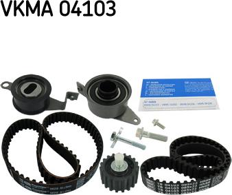 SKF VKMA 04103 - Комплект зубчатого ремня ГРМ autodif.ru