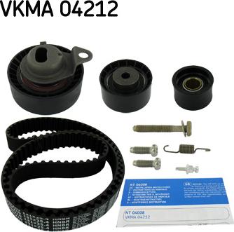 SKF VKMA 04212 - Комплект зубчатого ремня ГРМ autodif.ru