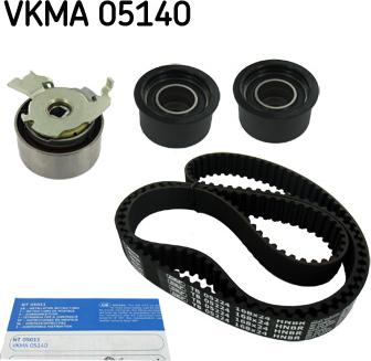 SKF VKMA 05140 - Комплект зубчатого ремня ГРМ autodif.ru