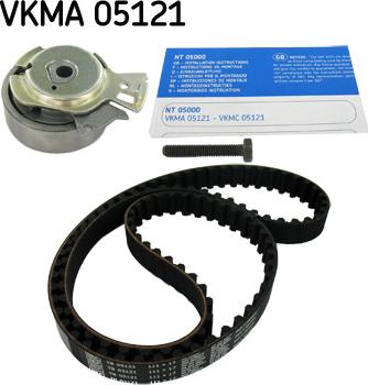 SKF VKMA 05121 - Комплект зубчатого ремня ГРМ autodif.ru