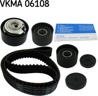SKF VKMA 06108 - Комплект зубчатого ремня ГРМ autodif.ru