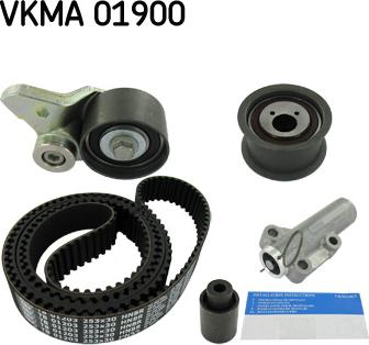 SKF VKMA 01900 - Комплект зубчатого ремня ГРМ autodif.ru