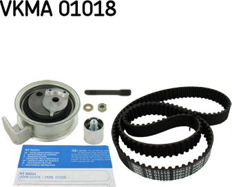 SKF VKMA 01018 - Комплект зубчатого ремня ГРМ autodif.ru