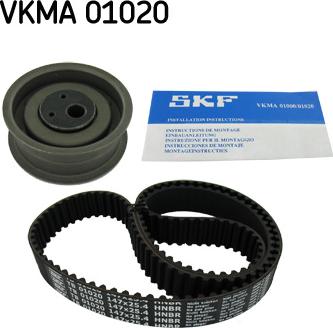 SKF VKMA 01020 - Комплект зубчатого ремня ГРМ autodif.ru