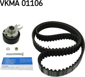 SKF VKMA 01106 - ролики натяжные грм в комплекте с зубчатым приводн autodif.ru