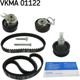 SKF VKMA 01122 - Комплект зубчатого ремня ГРМ autodif.ru