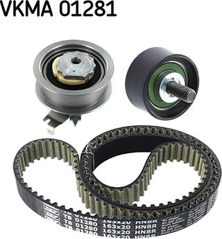 SKF VKMA 01281 - Комплект зубчатого ремня ГРМ autodif.ru