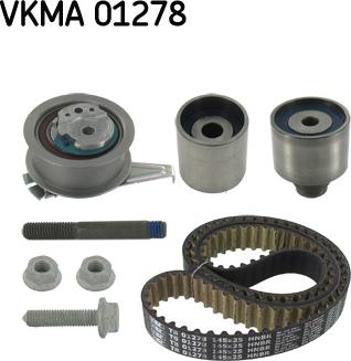 SKF VKMA 01278 - Комплект зубчатого ремня ГРМ autodif.ru