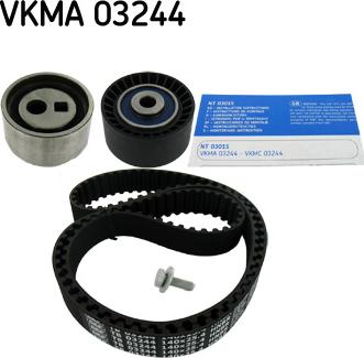 SKF VKMA 03244 - Комплект зубчатого ремня ГРМ autodif.ru