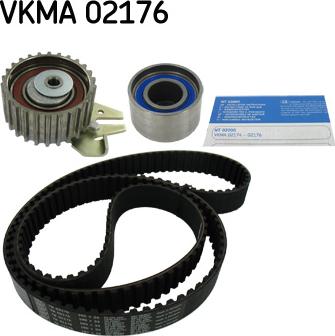 SKF VKMA 02176 - Комплект зубчатого ремня ГРМ autodif.ru