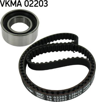 SKF VKMA 02203 - Комплект зубчатого ремня ГРМ autodif.ru