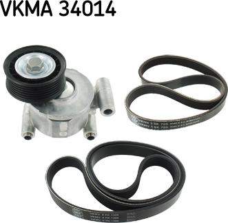 SKF VKMA 34014 - Поликлиновый ременный комплект autodif.ru