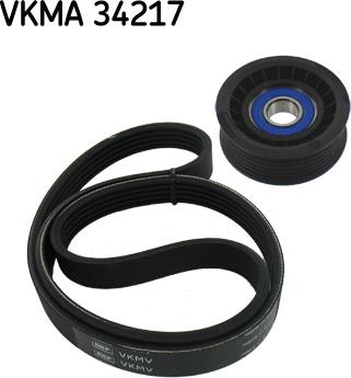 SKF VKMA 34217 - Поликлиновый ременный комплект autodif.ru