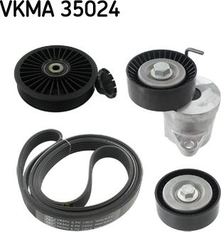 SKF VKMA 35024 - Поликлиновый ременный комплект autodif.ru
