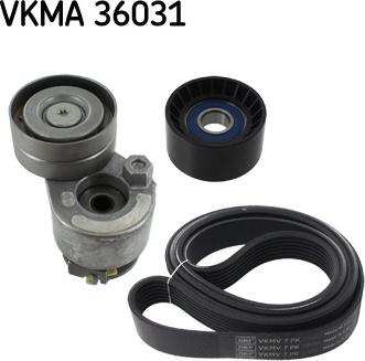 SKF VKMA 36031 - Поликлиновый ременный комплект autodif.ru