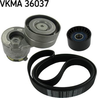 SKF VKMA 36037 - Поликлиновый ременный комплект autodif.ru