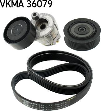 SKF VKMA 36079 - Поликлиновый ременный комплект autodif.ru