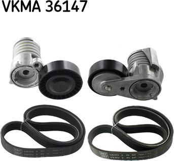 SKF VKMA 36147 - Поликлиновый ременный комплект autodif.ru