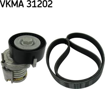 SKF VKMA 31202 - Поликлиновый ременный комплект autodif.ru