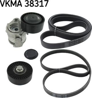 SKF VKMA 38317 - Поликлиновый ременный комплект autodif.ru