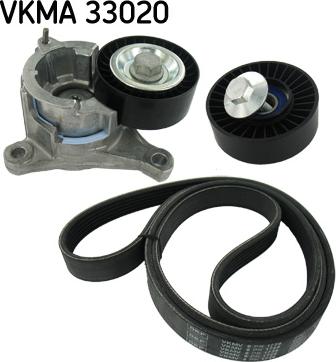 SKF VKMA 33020 - Поликлиновый ременный комплект autodif.ru