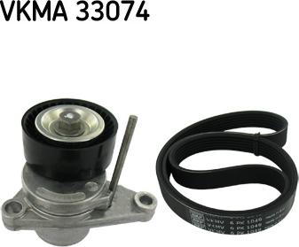 SKF VKMA 33074 - Поликлиновый ременный комплект autodif.ru