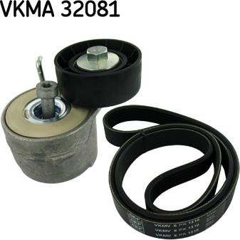SKF VKMA 32081 - Поликлиновый ременный комплект autodif.ru
